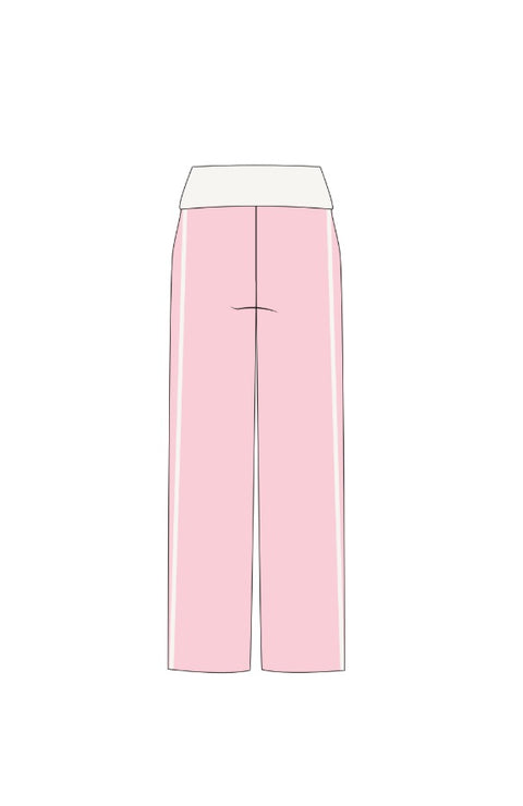 HG-1522 - Farmingdale State College - Delta Phi Epsilon Fold Over Pants