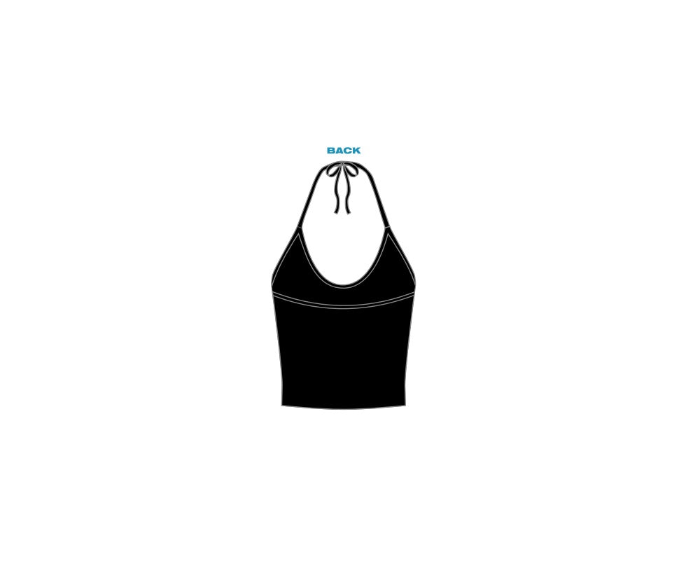H3G-0741-University of Oregon-Lambda Sigma Gamma Sorority Incorporated- (Black&Red)Halter