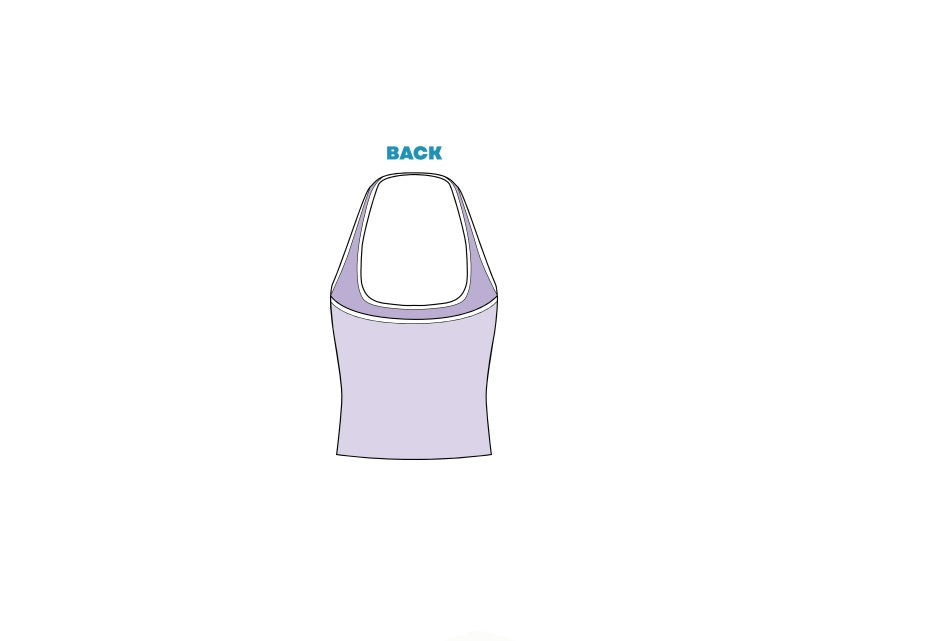 H3G-2822-University of Maryland-Alpha Delta Pi-Halter Backless Tank