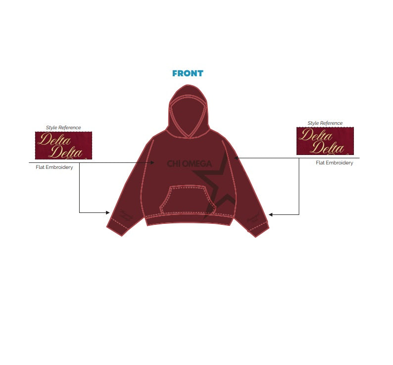 H3G-2720-American University-Chi Omega-HOODIE