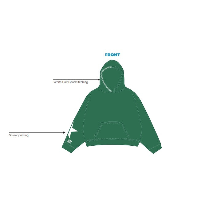 H3G-2487-University of Oregon-Kappa Delta-STANDARD HOODIE