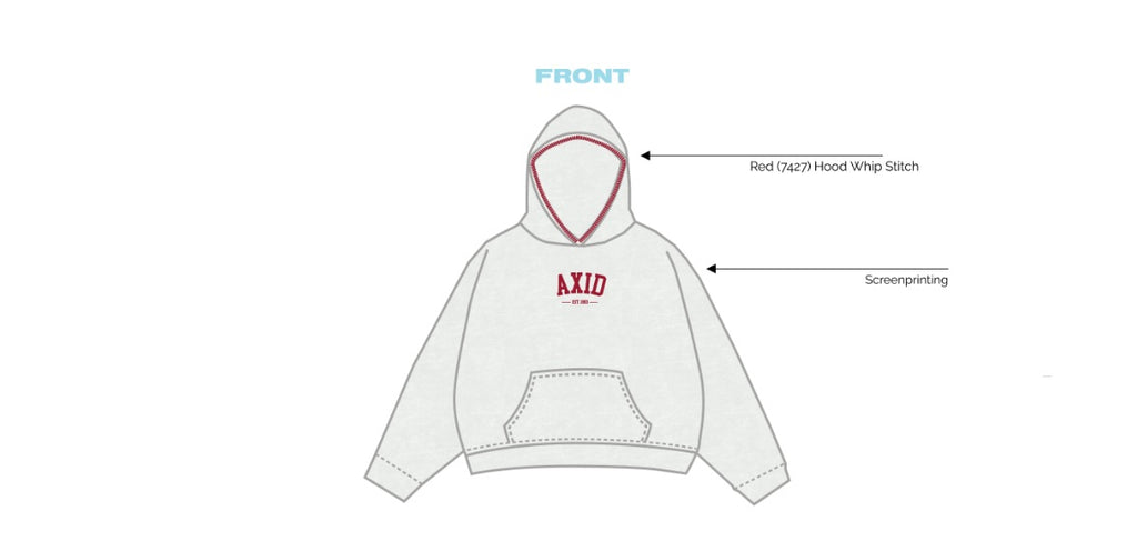 H3G-1830-Cameron Cashdollar-University of Delaware-Alpha Xi Delta-STANDARD HOODIE