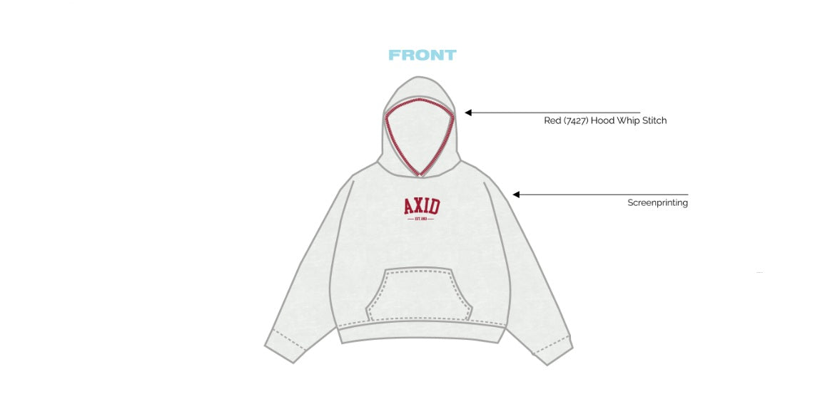 H3G-1830-Cameron Cashdollar-University of Delaware-Alpha Xi Delta-STANDARD HOODIE