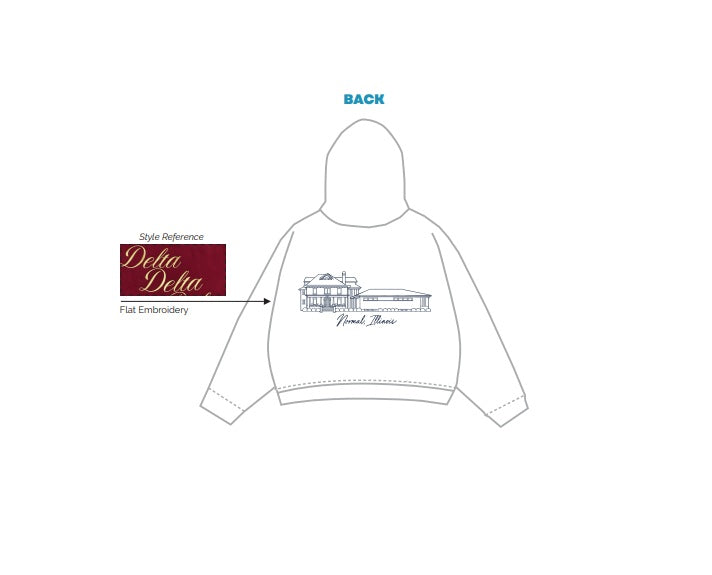 H3G-2897-Illinois State University-Kappa Kappa Gamma-HOODIE