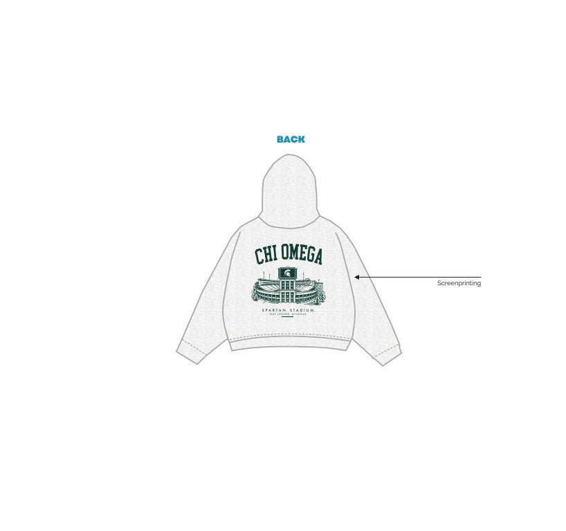 H3G-2284-Kiera McKee-Michigan State University-Chi Omega-HOODIE