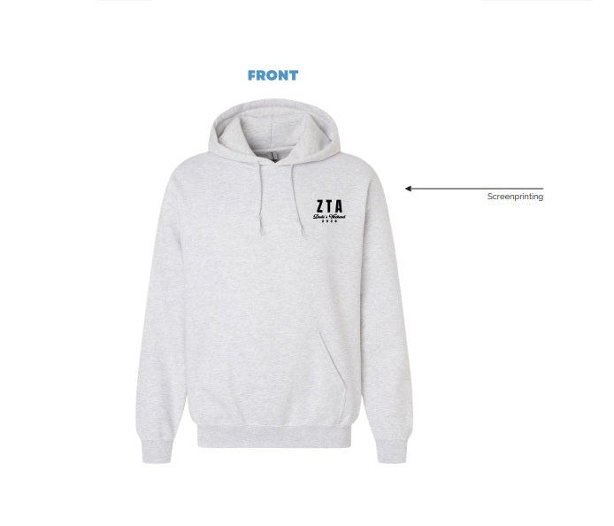 H3G-2979-University of Iowa-Zeta Tau Alpha-BASIC Hooded Sweatshirt