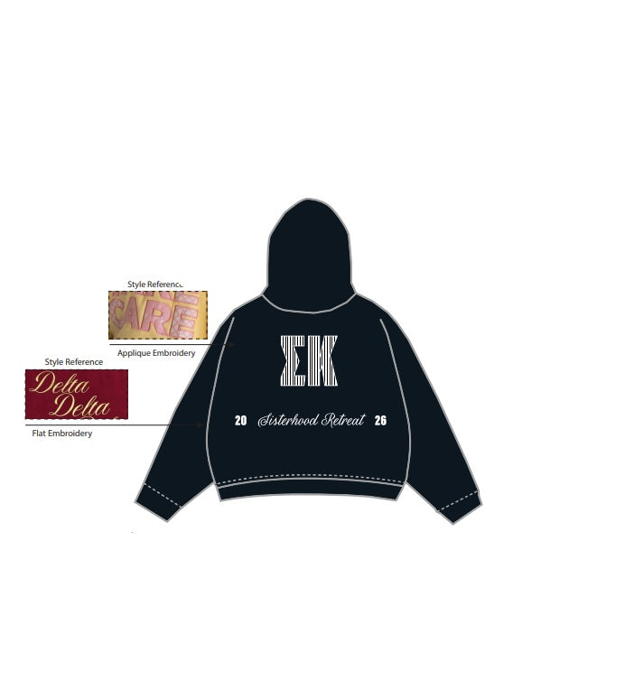 H3G-1078-California State University, Chico-Sigma Kappa-HOODIE