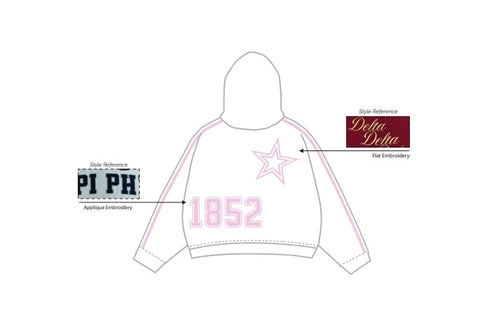 H3G-1176-University of Washington Seattle-Phi Mu Sorority-HOODIE