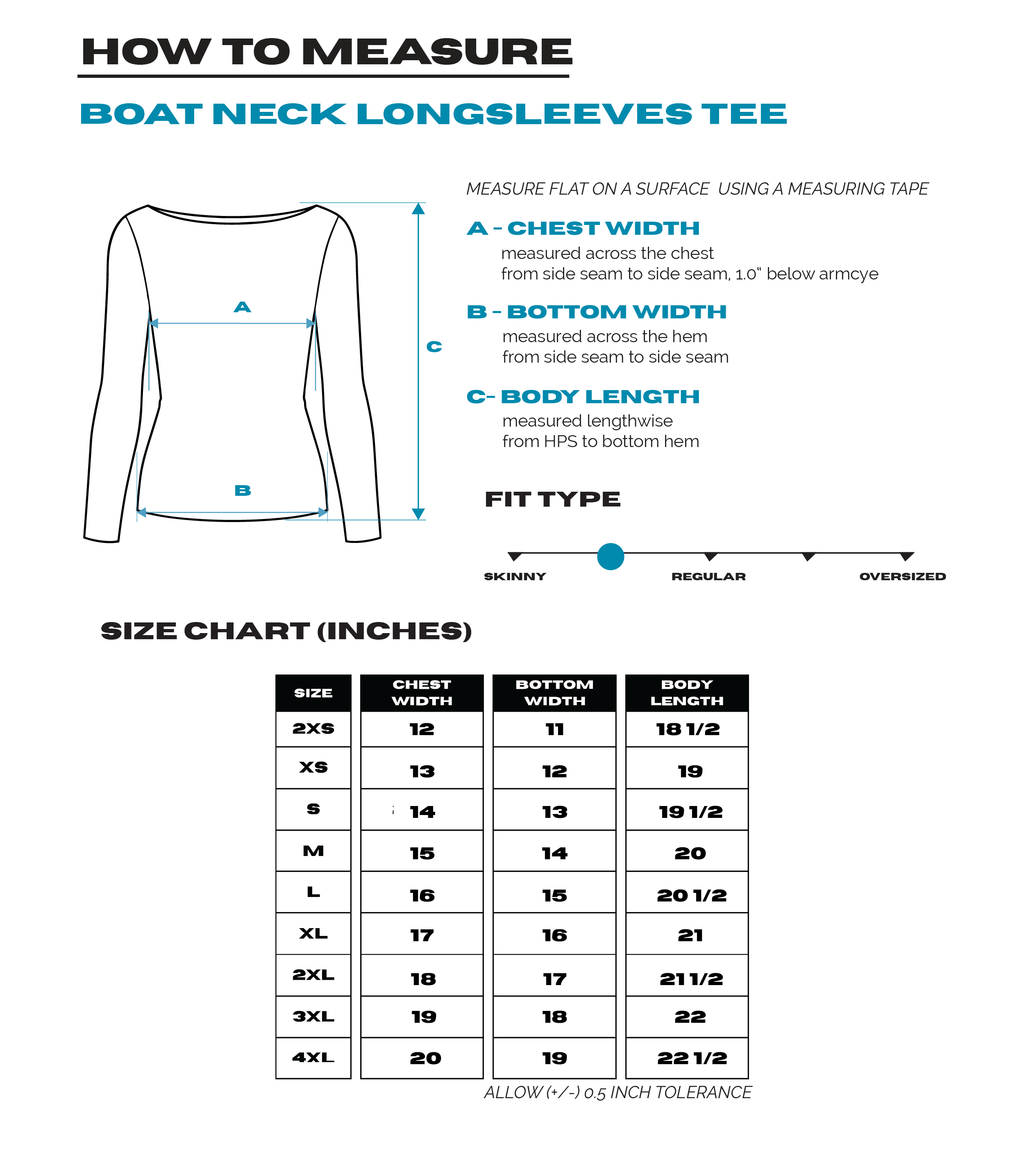 H3G-2039-Creighton University-Alpha phi-BOAT NECK LONG SLEEVE TEE