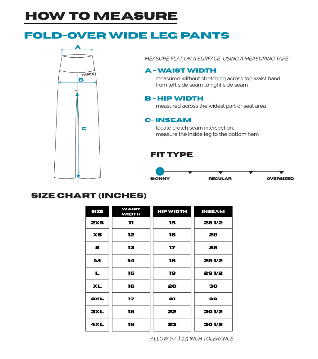 H3G-1741-Miami University-Miami Ice Skating Club-FOLD-OVER WIDE LEG PANTS