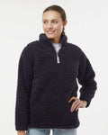 J. America - Women’s Epic Sherpa Quarter-Zip - 8451