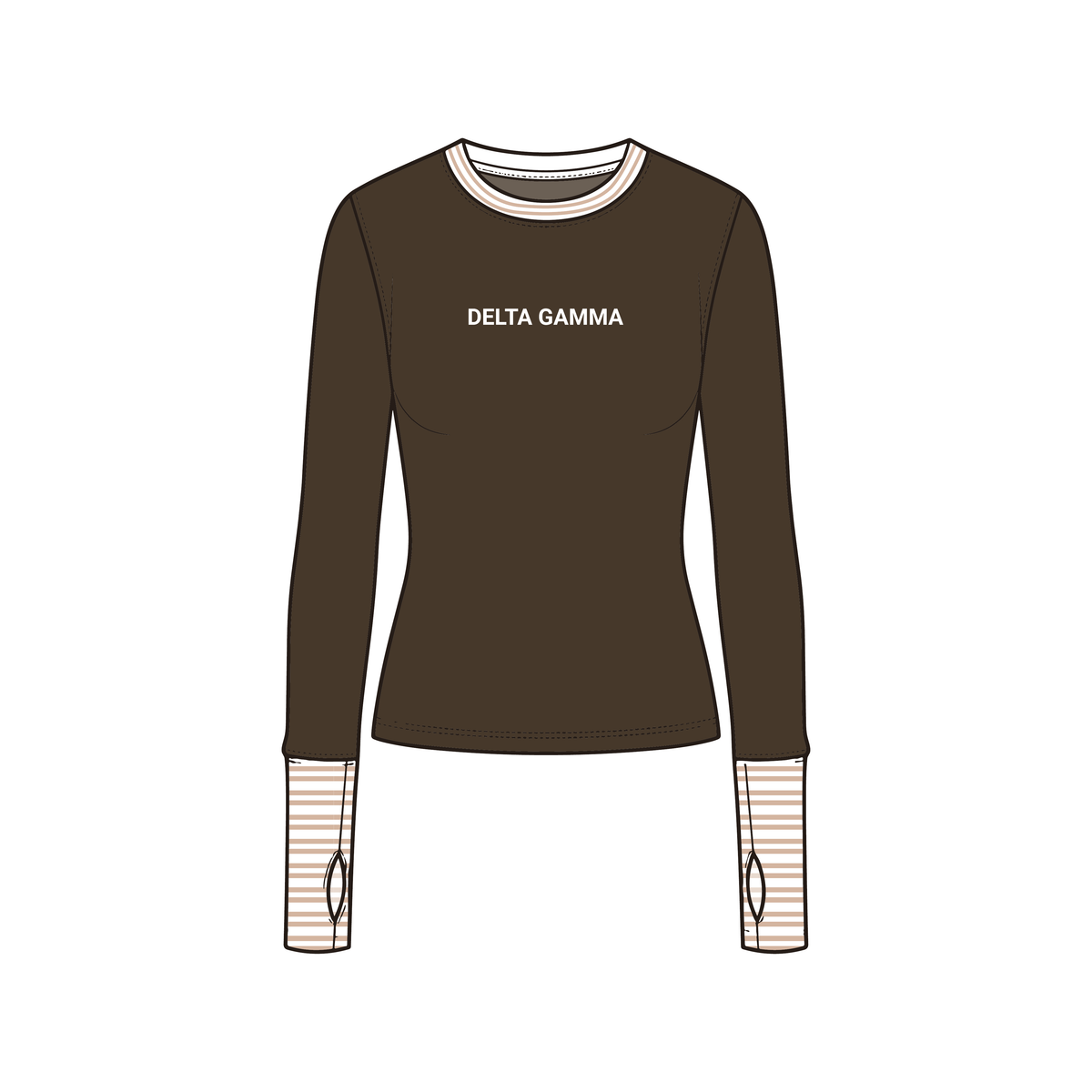 LS Thermal Shirt - Brown