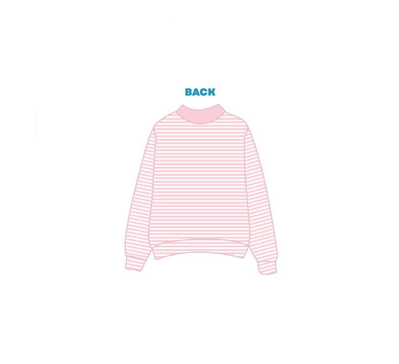 H3G-2457-University of Texas San Antonio-Phi Mu-MOCKNECK SWEATSHIRT