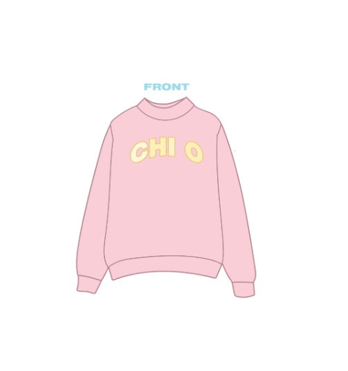 H3G-1256 - South Dakota State University - Chi Omega Mockneck