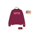 H3G-2513-University of Minnesota Twin Cities-Gamma Phi Beta-MOCKNECK SWEATSHIRT