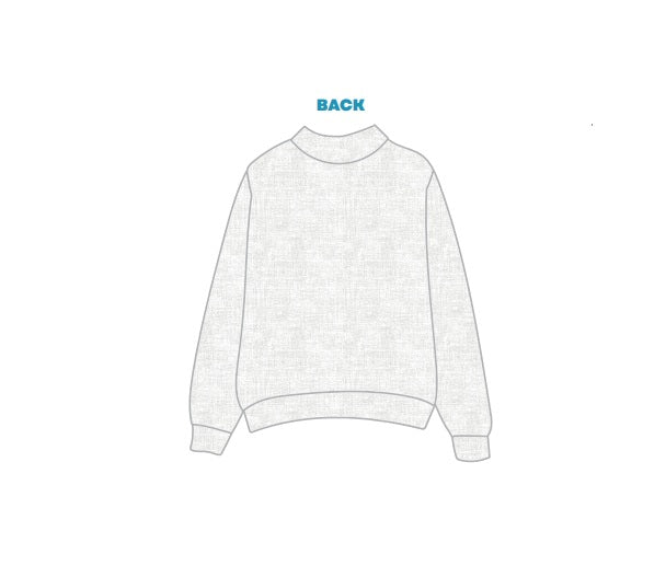 H3G-2305-University of Tampa-Mu Epsilon Delta-MOCKNECK SWEATSHIRT