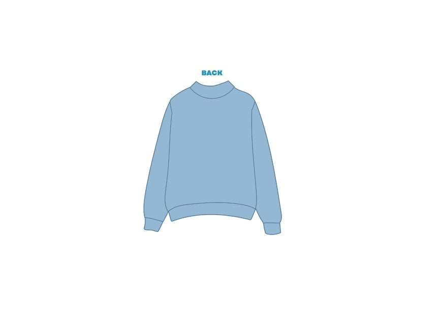 H3G-2702-Miami Ohio University-Alpha Xi Delta-MOCKNECK SWEATSHIRT