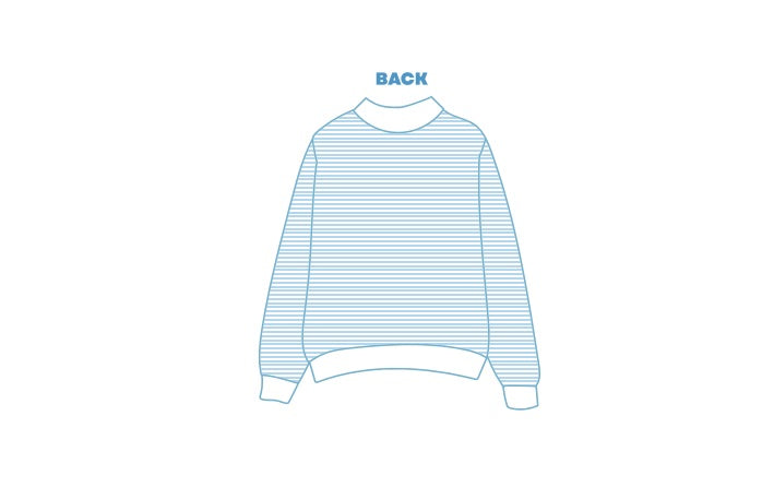 H3G-2665-Indiana University-delta zeta-MOCKNECK SWEATSHIRT