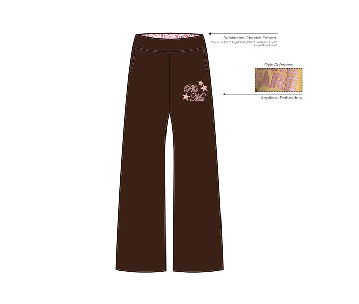H3G-2348-Pace University-Phi Mu-WIDE LEG SWEATPANTS