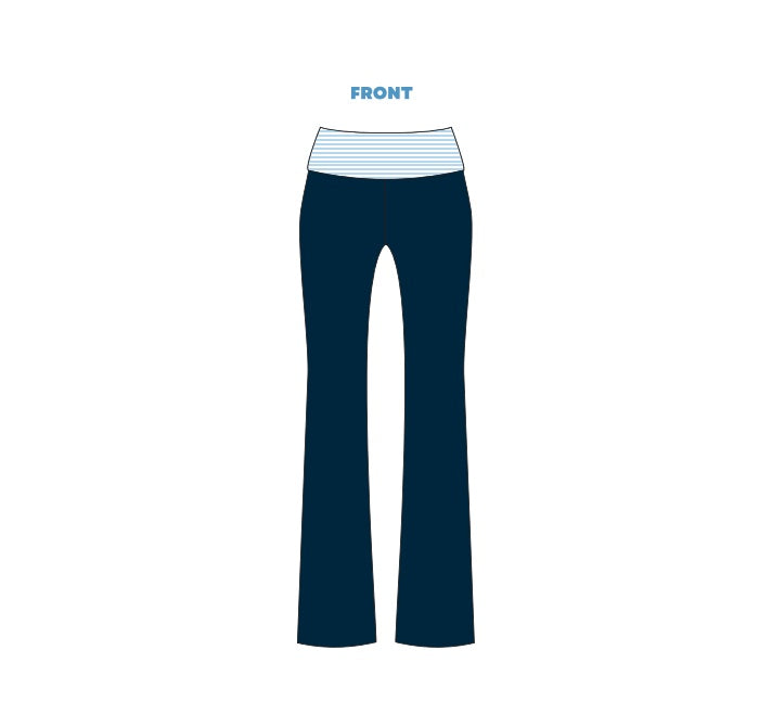 H3G-2393-Coastal Carolina University-Phi Sigma Sigma-FOLD OVER FLARED PANTS