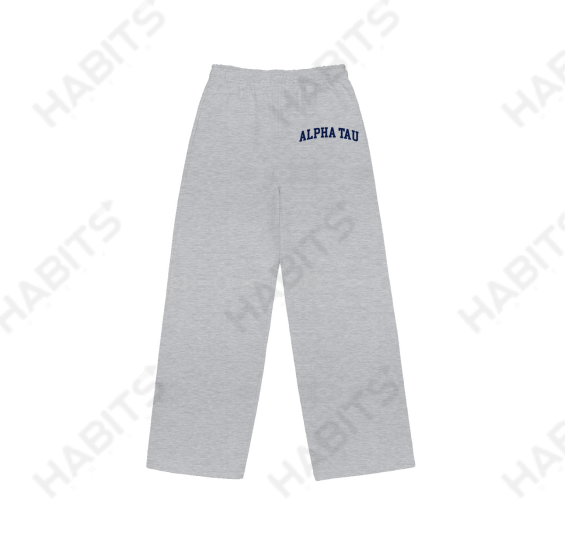Alpha Sigma Tau Embroidered Pants
