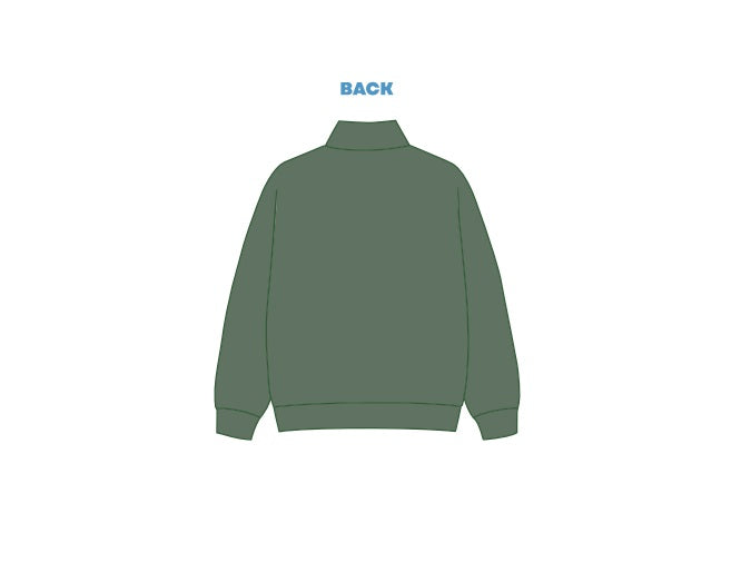 H3G-2844-University of South Alabama-Kappa Delta-Quarter Zip (Non-Collared)