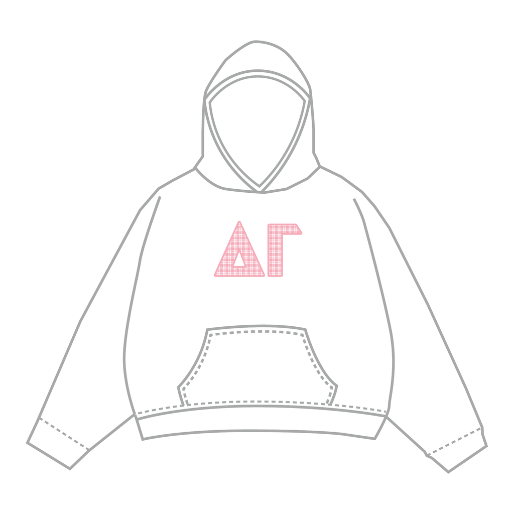 Delta Gamma Hoodie — White