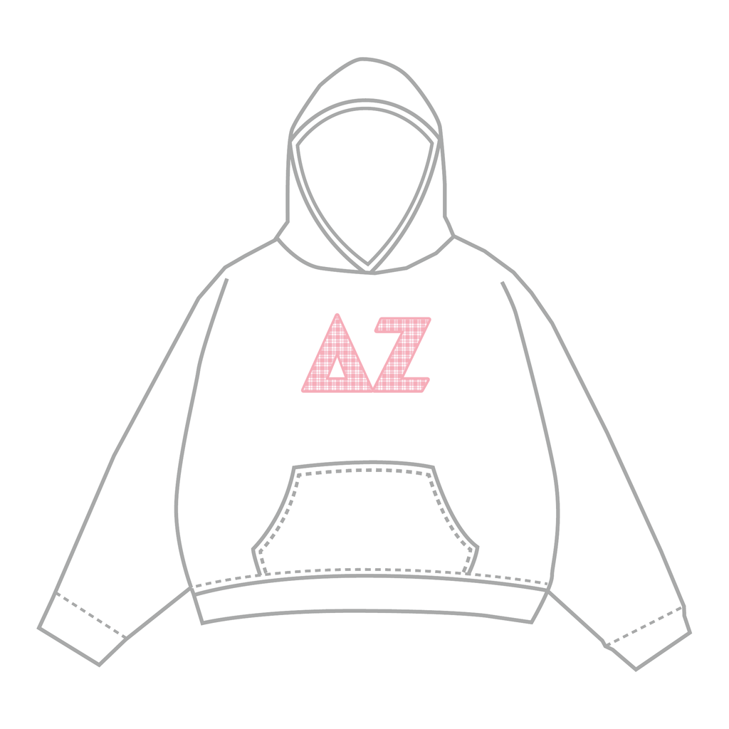 Delta Zeta Hoodie — White
