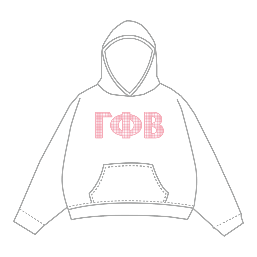 Gamma Phi Beta Hoodie — White