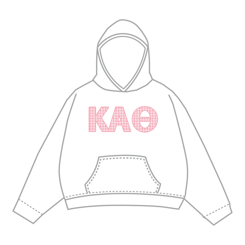 Kappa Alpha Theta Hoodie — White