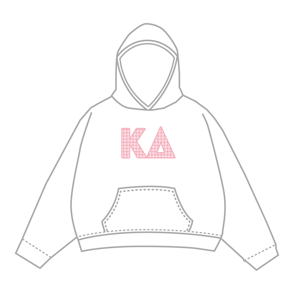 Kappa Delta Hoodie — White