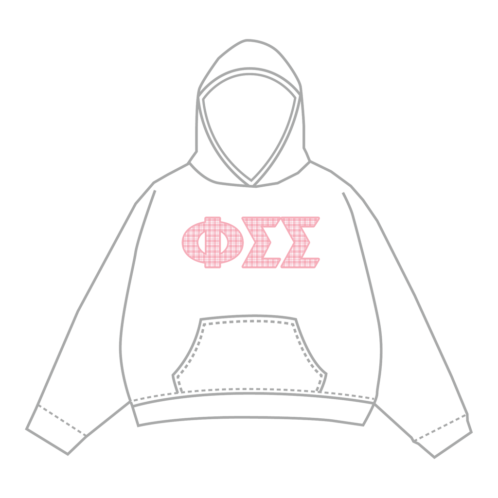 Phi Sigma Sigma Hoodie — White