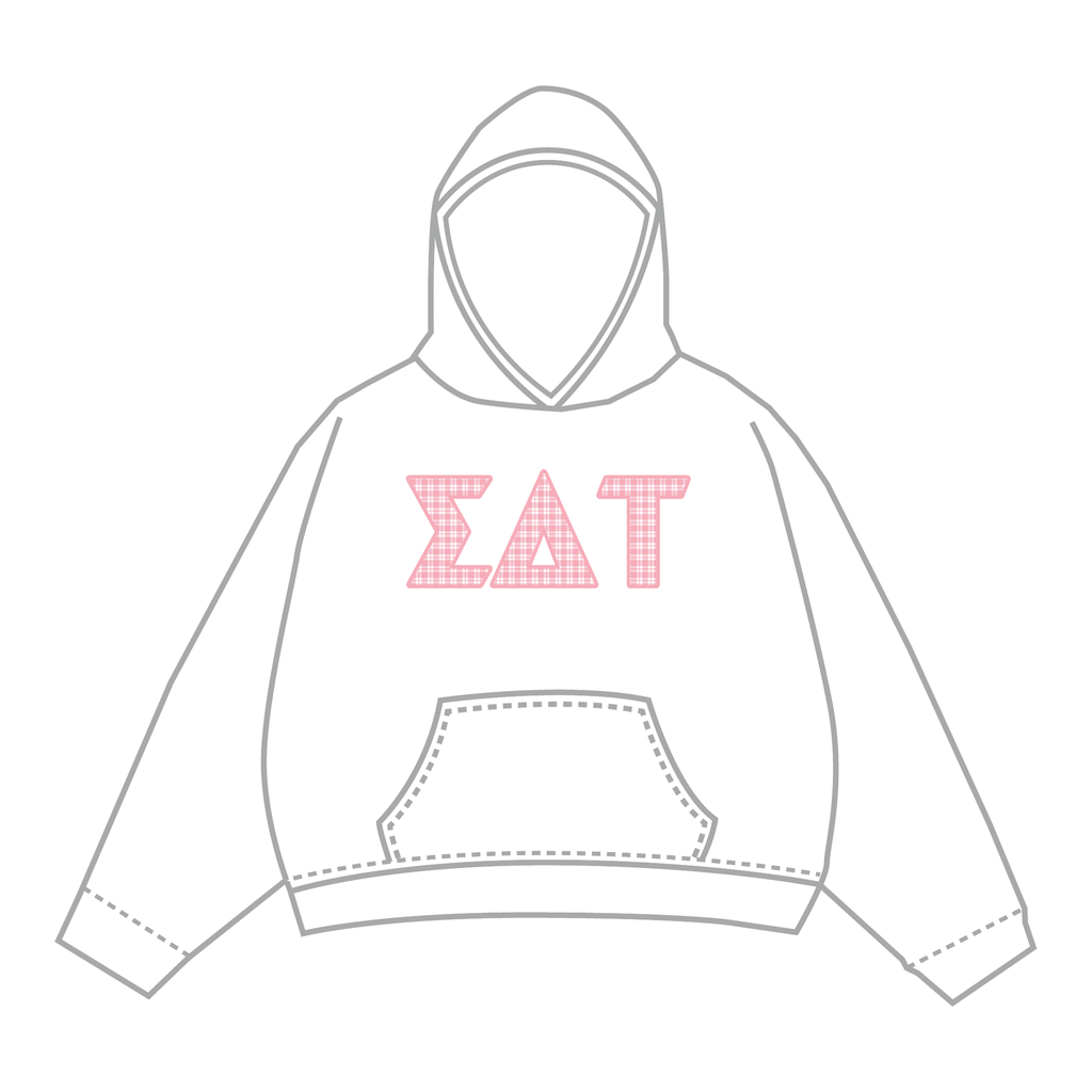 Sigma Delta Tau Hoodie — White