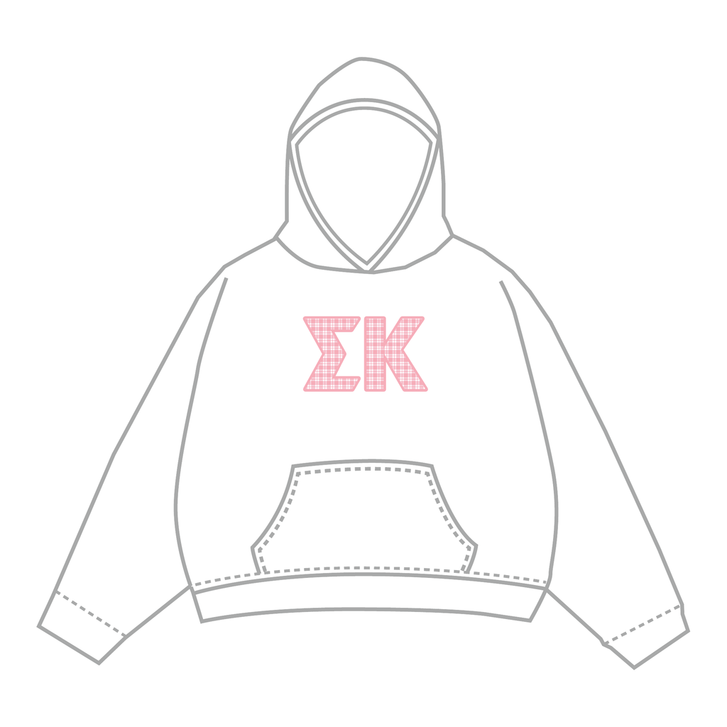 Sigma Kappa Hoodie — White