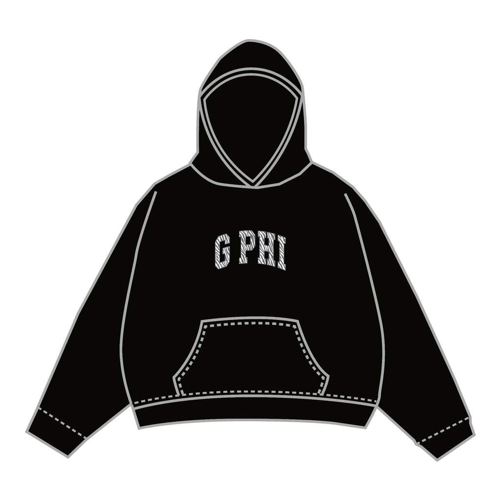 Gamma Phi Beta Hoodie — Black