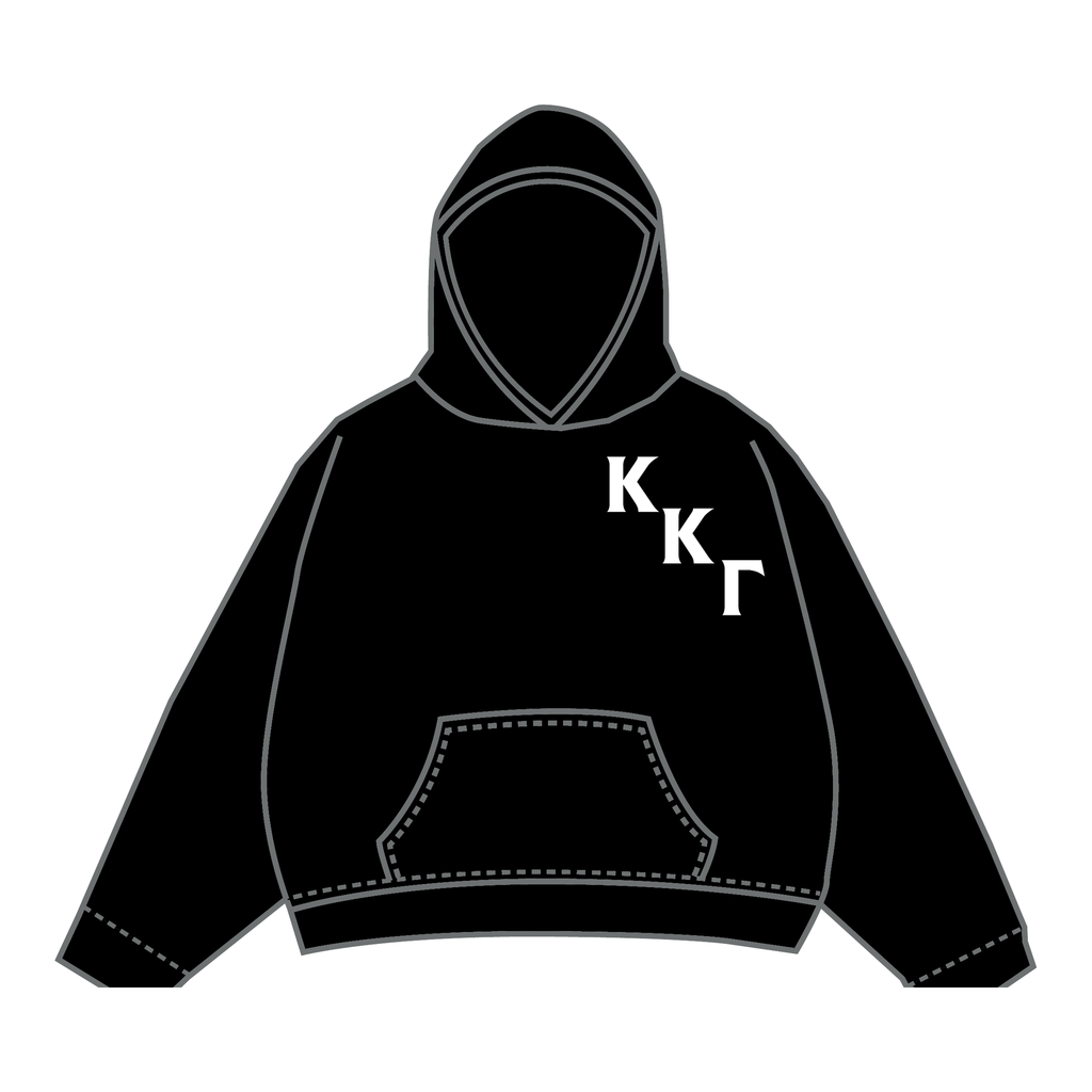 Kappa Kappa Gamma Hoodie — Black