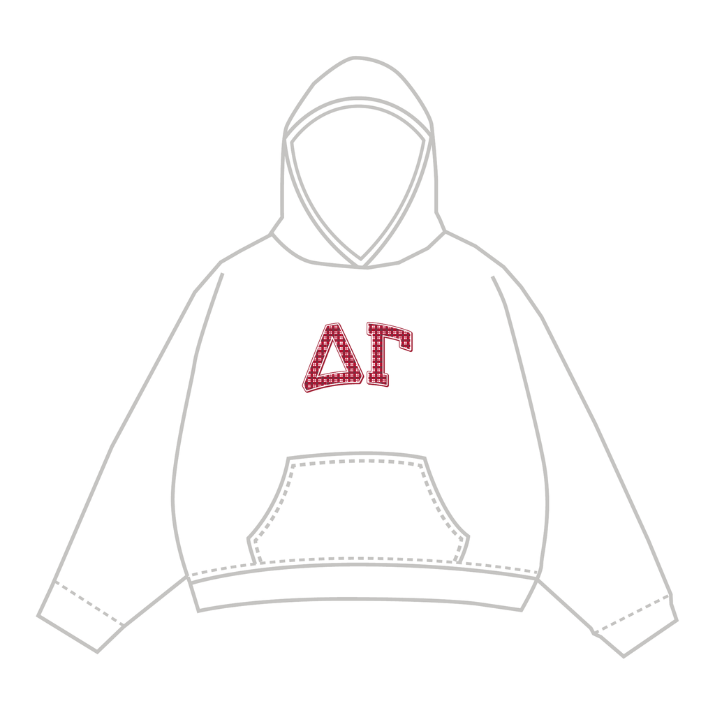 Delta Gamma Hoodie — White
