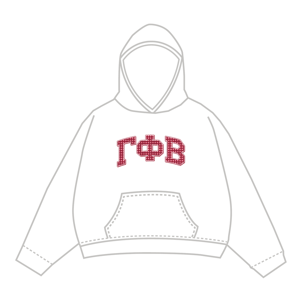 Gamma Phi Beta Hoodie — White