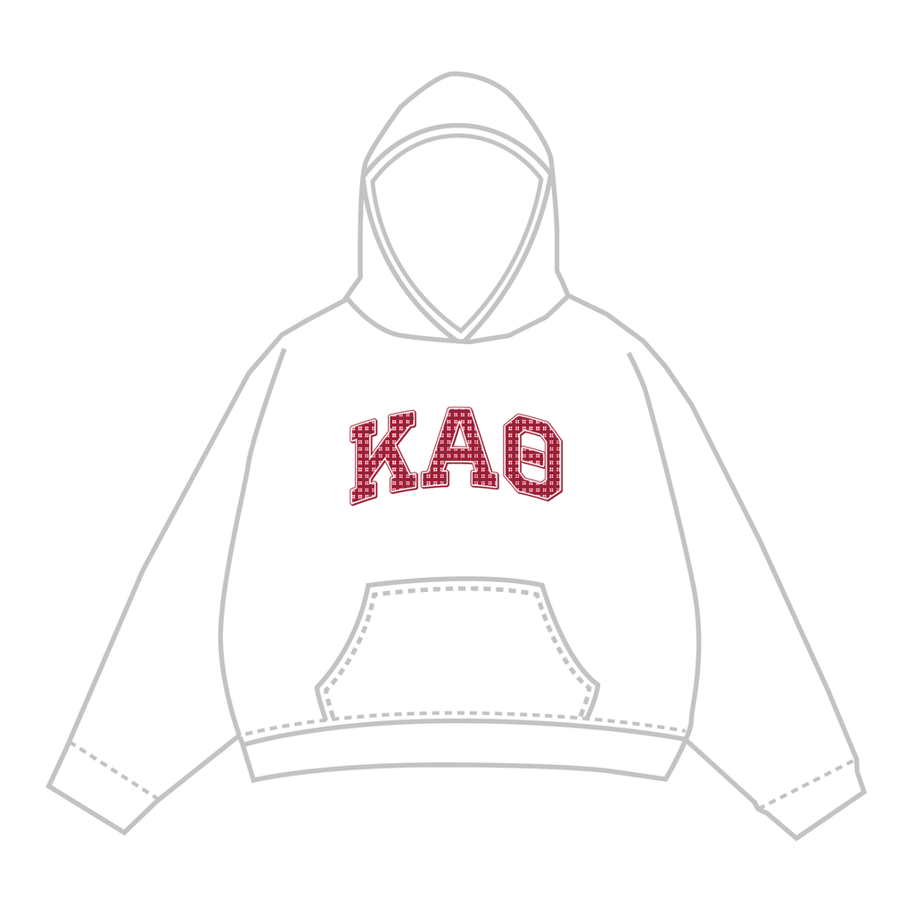 Kappa Alpha Theta Hoodie — White