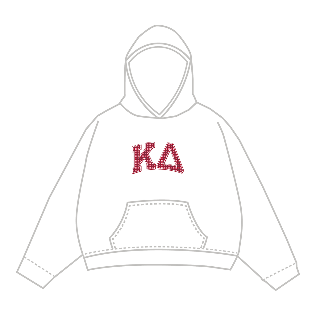 Kappa Delta Hoodie — White