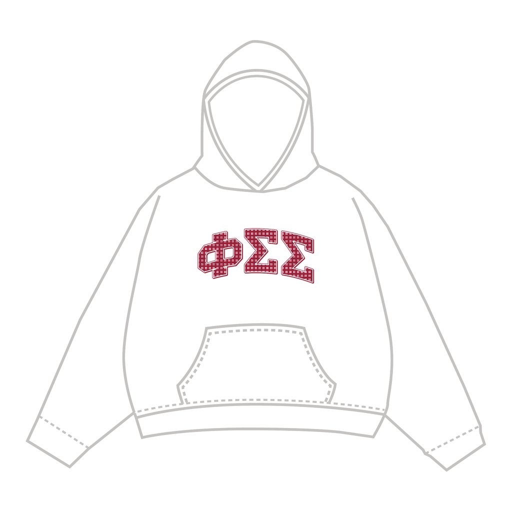 Phi Sigma Sigma Hoodie — White