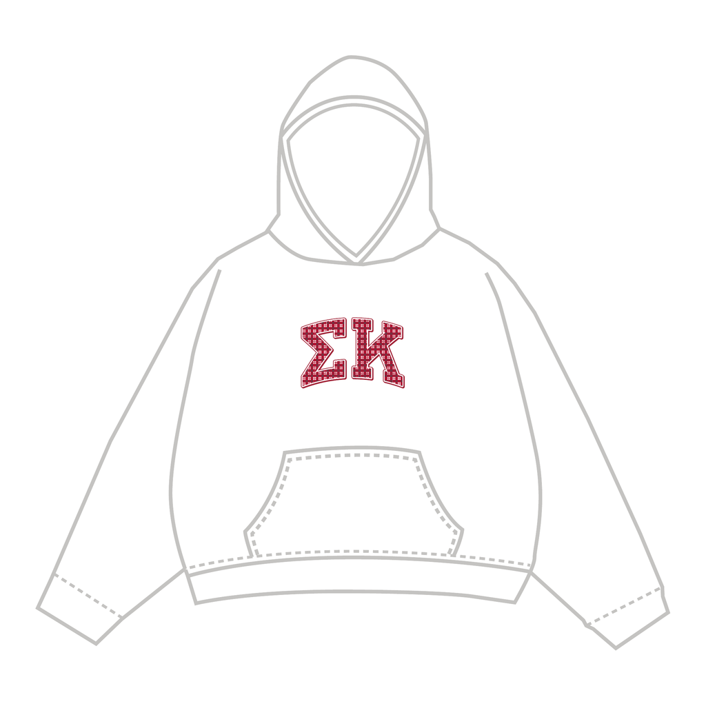 Sigma Kappa Hoodie — White