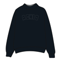 Alpha Chi Omega Mockneck Sweatshirt — Black