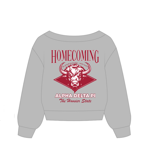 HG-0534 - Indiana University X Alpha Delta Pi Sweatshirt