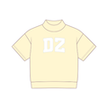 Short Sleeve Mockneck - Butter