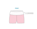 H3G-2030-University of Wisconsin-Milwaukee-Gamma Phi Beta-FOLD OVER SHORTS (WHEN FOLDED)