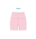 H3G-1955 - Nova Southeastern University - Phi Sigma Sigma Biker Shorts