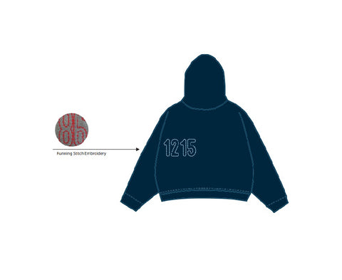 IN-0792 - Indiana University Bloomington - Zeta Tau Alpha - HOODIE