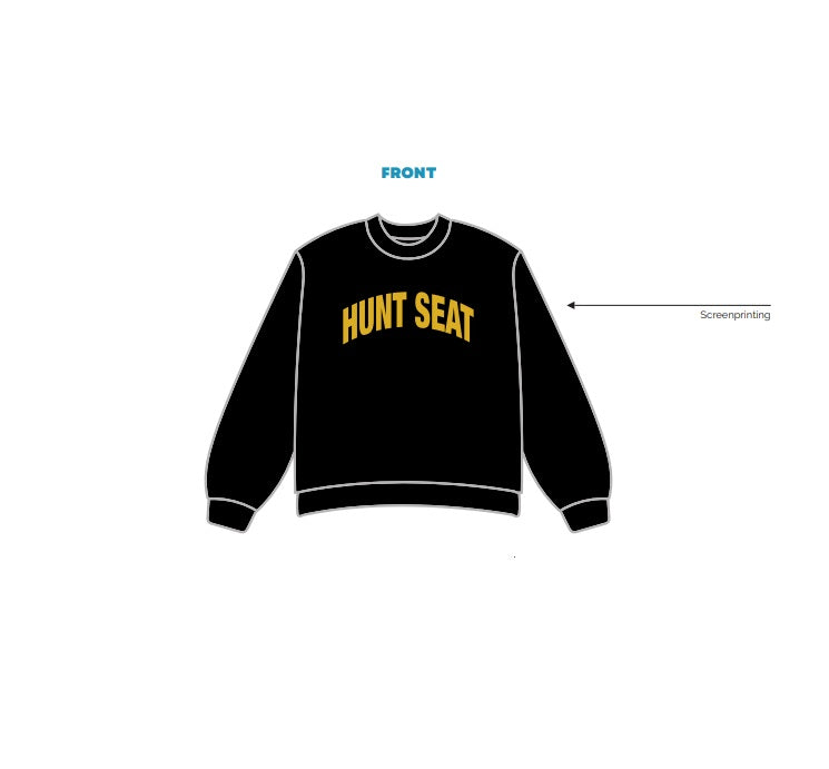 H3G-2240-University of Central Florida-Huntseat Team UCF-Crewneck Sweatshirt