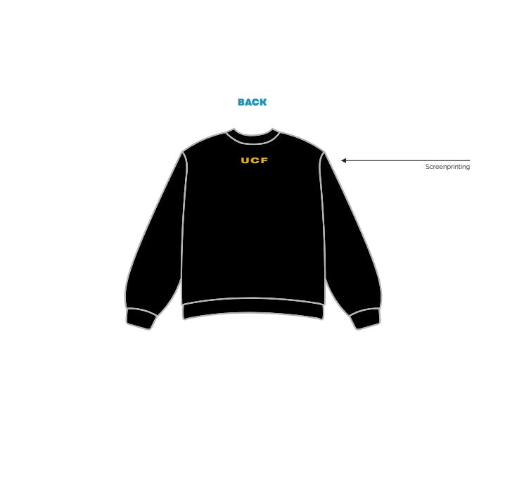 H3G-2240-University of Central Florida-Huntseat Team UCF-Crewneck Sweatshirt